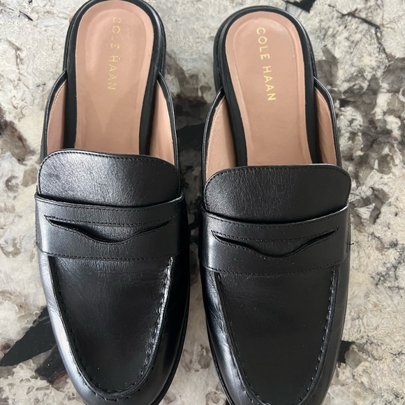 Cole Haan Black Womens Mules - Picture 1 of 4